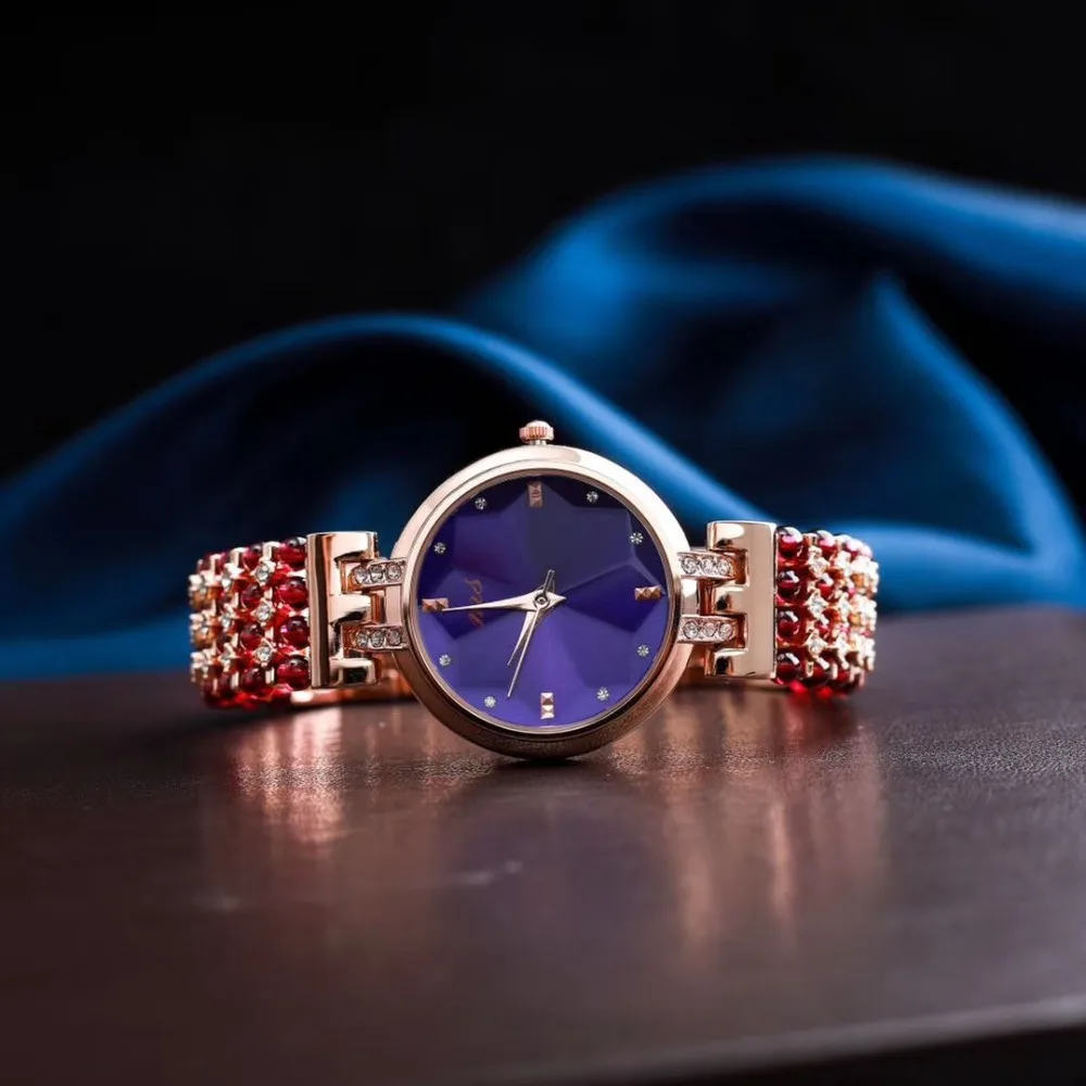 Natural Garnet Stone Bracelet & 33mm Waterproof Watch DIY Jewelry For Women For Gift For Summer Beach Wholesale !
Natural Garnet Stone Bracelet & 33mm Waterproof Watch DIY Jewelry For Women For Gift For Summer Beach Wholesale !