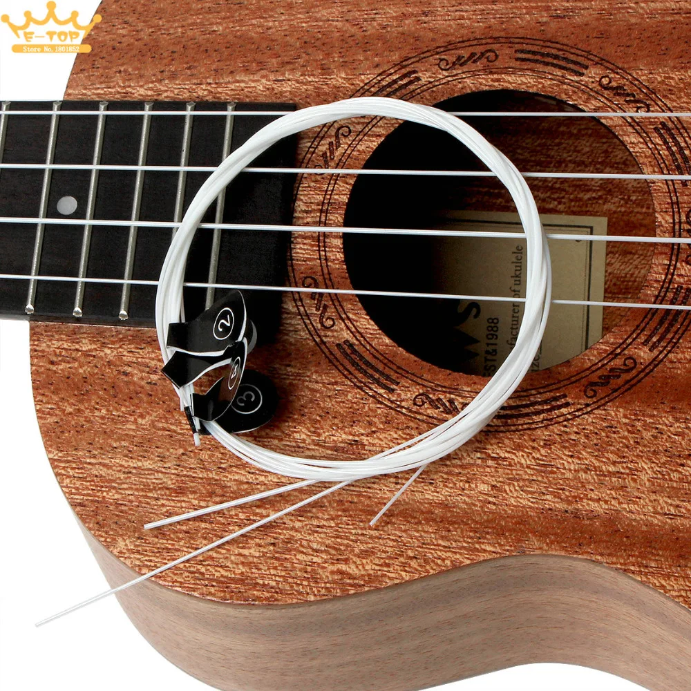 4pcs White Nylon Ukulele Strings Hawaii Four Strings Guitar Ukelele 1st-4th Strings
4pcs White Nylon Ukulele Strings Hawaii Four Strings Guitar Ukelele 1st-4th Strings