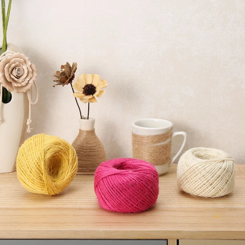 30 Meters Natural Burlap Hessian Jute Twine Cord Hemp Rope Party Wedding Gift Wrapping Cords Thread DIY Scrapbooking Craft Decor
30 Meters Natural Burlap Hessian Jute Twine Cord Hemp Rope Party Wedding Gift Wrapping Cords Thread DIY Scrapbooking Craft Decor