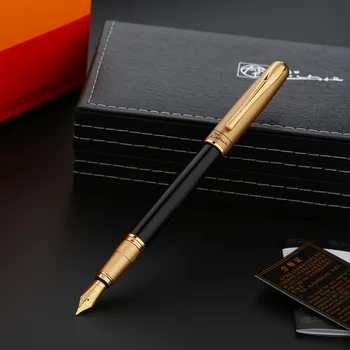 Pimio 906 Athens Dynasty Luxury Gold and Black 0.5mm Iridium Nib Metal Fountain Pen with Original Gift Box Free Shipping Pens
Pimio 906 Athens Dynasty Luxury Gold and Black 0.5mm Iridium Nib Metal Fountain Pen with Original Gift Box Free Shipping Pens