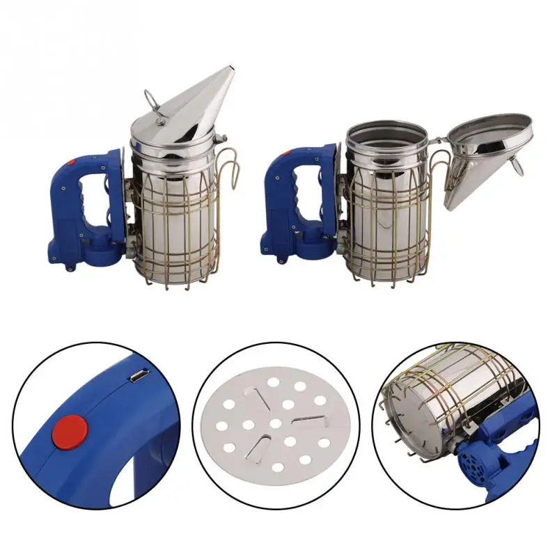 1 electric beekeeping tool rechargeable stainless steel electric bee smoking transmitter kit
1 electric beekeeping tool rechargeable stainless steel electric bee smoking transmitter kit
