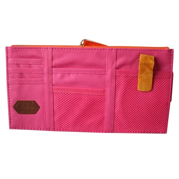 CD DVD Sun Visor Organizer Holder Detachable Car Auto Multi-Purpose Bag (Rose Red with Random Color Zipper)
CD DVD Sun Visor Organizer Holder Detachable Car Auto Multi-Purpose Bag (Rose Red with Random Color Zipper)