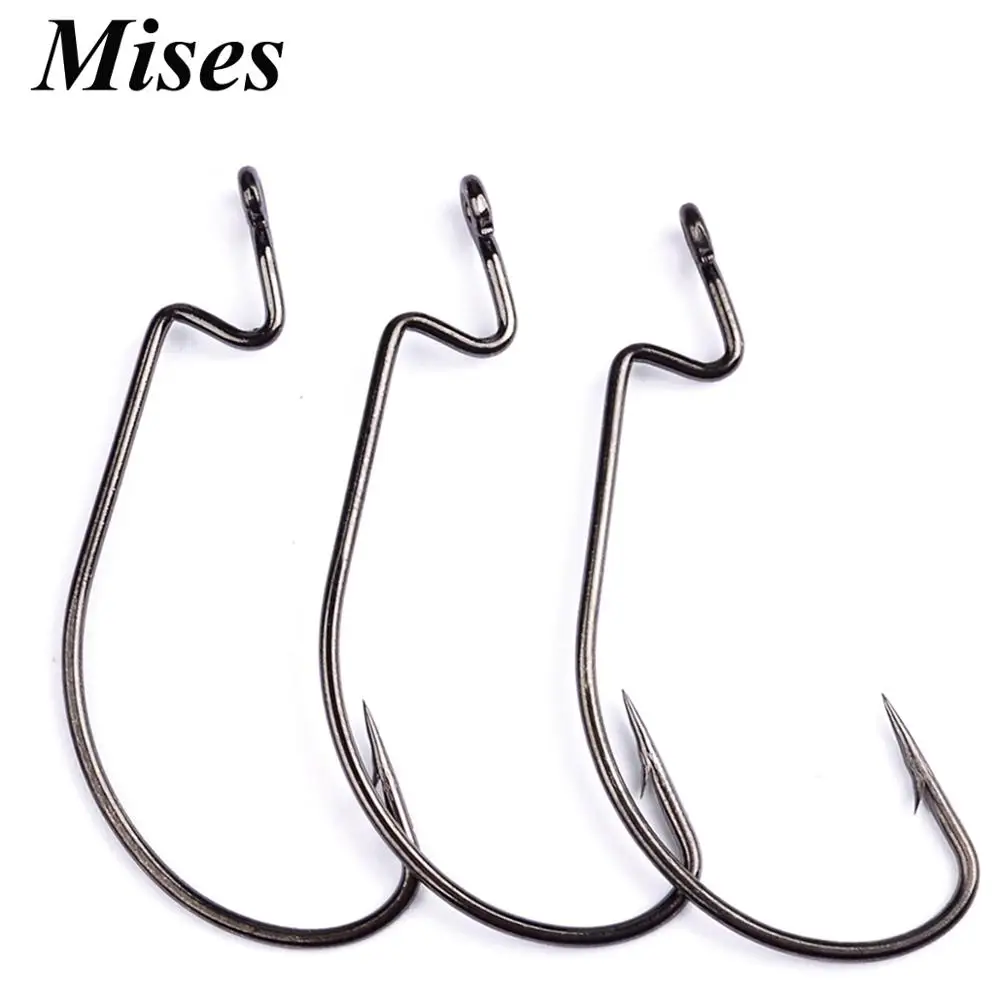 Mises 5/10/20PCS 1/0#~5/0# Natural Color Barbed Off-Set Hook Circle Hook High-carbon Steel Worm Hook Fishhook Fishing Tackles
Mises 5/10/20PCS 1/0#~5/0# Natural Color Barbed Off-Set Hook Circle Hook High-carbon Steel Worm Hook Fishhook Fishing Tackles