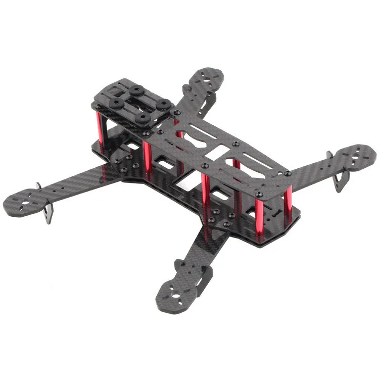 Комплект карбоновых рам для квадрокоптера 3K 250 мм QAV250 H250 Z250 Mini FPV (разобранный) |