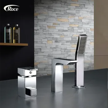export of all copper hot and cold split type cylinder side of the bathtub faucet three sets of bath side floor faucet
export of all copper hot and cold split type cylinder side of the bathtub faucet three sets of bath side floor faucet