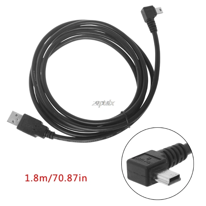 90 Degree Left/Right Angle USB 2.0 A Male To Mini-B Male 5Pin Data Adapter Cable Drop ship
90 Degree Left/Right Angle USB 2.0 A Male To Mini-B Male 5Pin Data Adapter Cable Drop ship
