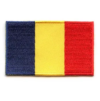Romania Flag Embroidered Patches with Flat Broder and Iron On Backing Accept Customized The MOQ50pcs Free Shipping by Post
Romania Flag Embroidered Patches with Flat Broder and Iron On Backing Accept Customized The MOQ50pcs Free Shipping by Post