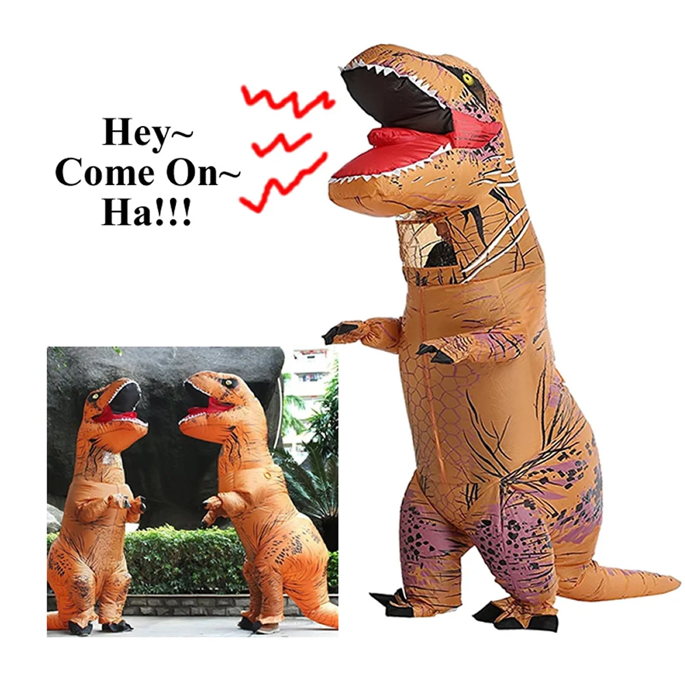 Adult Dinosaur T REX Costume Jurassic World Park Blowup Dinosaur Cosplay Inflatable Costume Party Costume
Adult Dinosaur T REX Costume Jurassic World Park Blowup Dinosaur Cosplay Inflatable Costume Party Costume