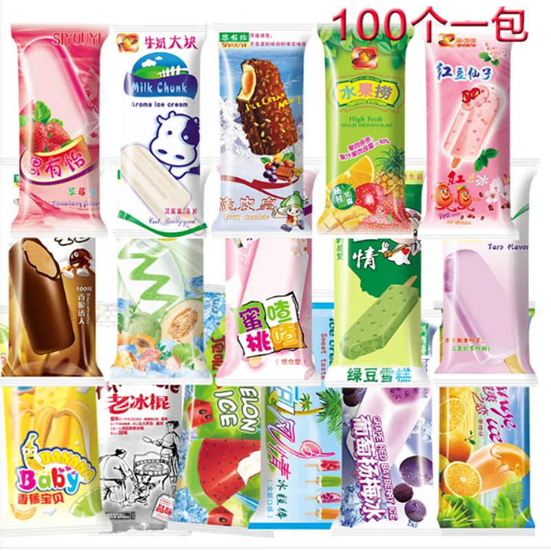 Ice Cream Popsicle Package Bag Printing Flat Polybag Food Pouch Milk Strawberry Fruit Ice lolly Bag 8*19cm 200pcs/lot
Ice Cream Popsicle Package Bag Printing Flat Polybag Food Pouch Milk Strawberry Fruit Ice lolly Bag 8*19cm 200pcs/lot