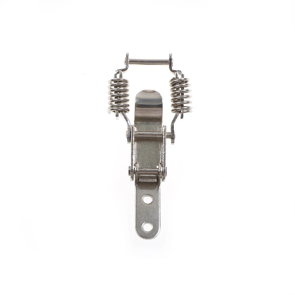 Simple Practical Toggle Latch Catches Stainless Steel Silver Spring Loaded Toggle Case Box Chest Trunk Latch Catches Hasp
Simple Practical Toggle Latch Catches Stainless Steel Silver Spring Loaded Toggle Case Box Chest Trunk Latch Catches Hasp