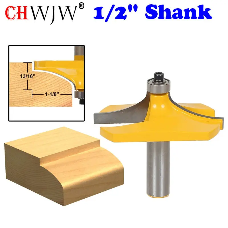 1Pc Thumbnail Table Edge Router Bit - Large 1/2" Shank Line knife Woodworking cutter Tenon Cutter for Woodworking Tools
1Pc Thumbnail Table Edge Router Bit - Large 1/2" Shank Line knife Woodworking cutter Tenon Cutter for Woodworking Tools