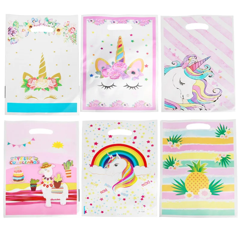 10pcs/lot Unicorn Party Plastic Bags For Kids Birthday Decoration Unicorn Gift Bags Plastic Wedding Party Gift Bag With Handles
10pcs/lot Unicorn Party Plastic Bags For Kids Birthday Decoration Unicorn Gift Bags Plastic Wedding Party Gift Bag With Handles