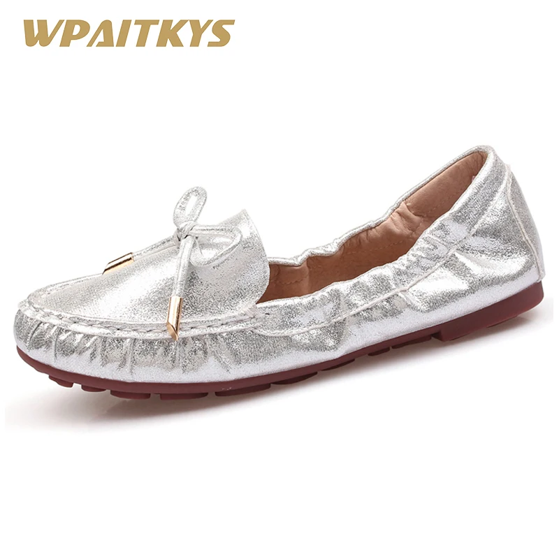 Golden Silver Black Flat Round Toe Women's Shoes Fashion Butterfly-knot Metal Decoration Large Size Casual Shoes Women Non-slip
Golden Silver Black Flat Round Toe Women's Shoes Fashion Butterfly-knot Metal Decoration Large Size Casual Shoes Women Non-slip