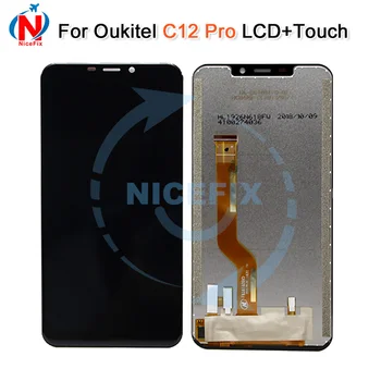 6.18'' For OUKITEL C12 PRO LCD Display+Touch Screen 100% Tested LCD Digitizer Glass Panel Replacement For OUKITEL C12 PRO
6.18'' For OUKITEL C12 PRO LCD Display+Touch Screen 100% Tested LCD Digitizer Glass Panel Replacement For OUKITEL C12 PRO