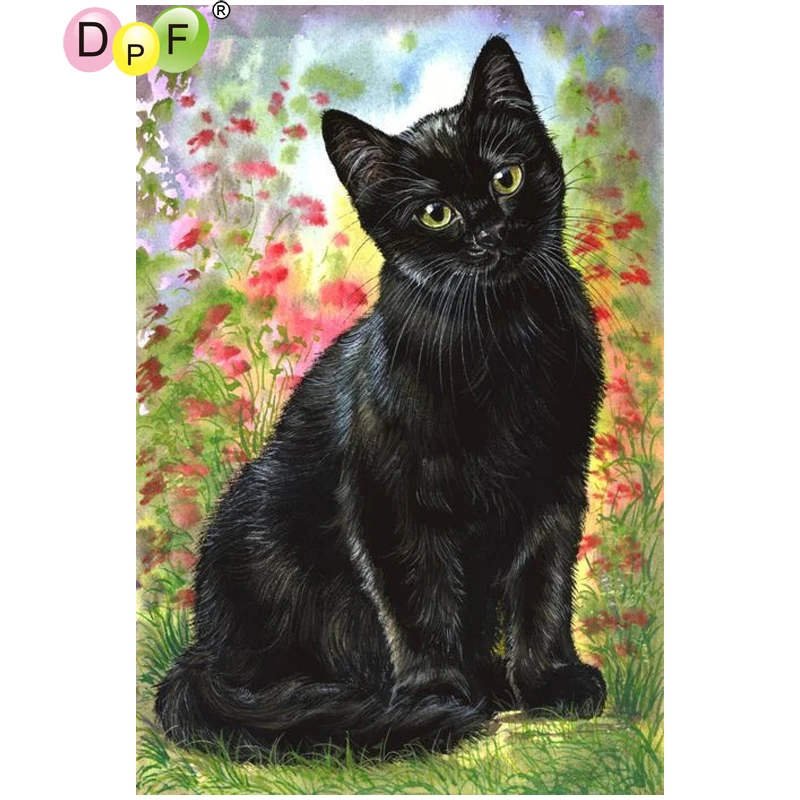 DPF DIY A black cat 5D wall painting diamond painting cross stitch crafts diamond embroidery home decor diamond mosaic square
DPF DIY A black cat 5D wall painting diamond painting cross stitch crafts diamond embroidery home decor diamond mosaic square