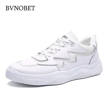 BVNOBET Designer Breathable Men Leather Sneakers Man Air Casual Fashion Non-slip Outdoor Lovers Shoes Footwear Drop Shipping
BVNOBET Designer Breathable Men Leather Sneakers Man Air Casual Fashion Non-slip Outdoor Lovers Shoes Footwear Drop Shipping