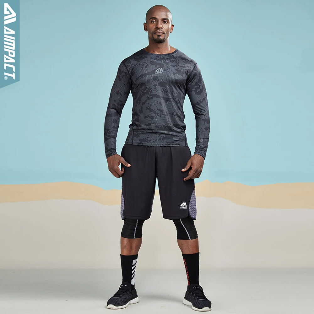 AIMPACT Mens Long Sleeve Shirts AM3012 (2)