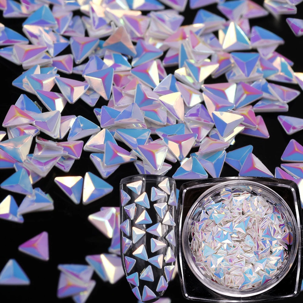 1Box 3D Triangle Nail Glitter SequinsUV Gel Transparent Slice Paillette Glitter Tips Nail Art Manicure Decoration Decals
1Box 3D Triangle Nail Glitter SequinsUV Gel Transparent Slice Paillette Glitter Tips Nail Art Manicure Decoration Decals