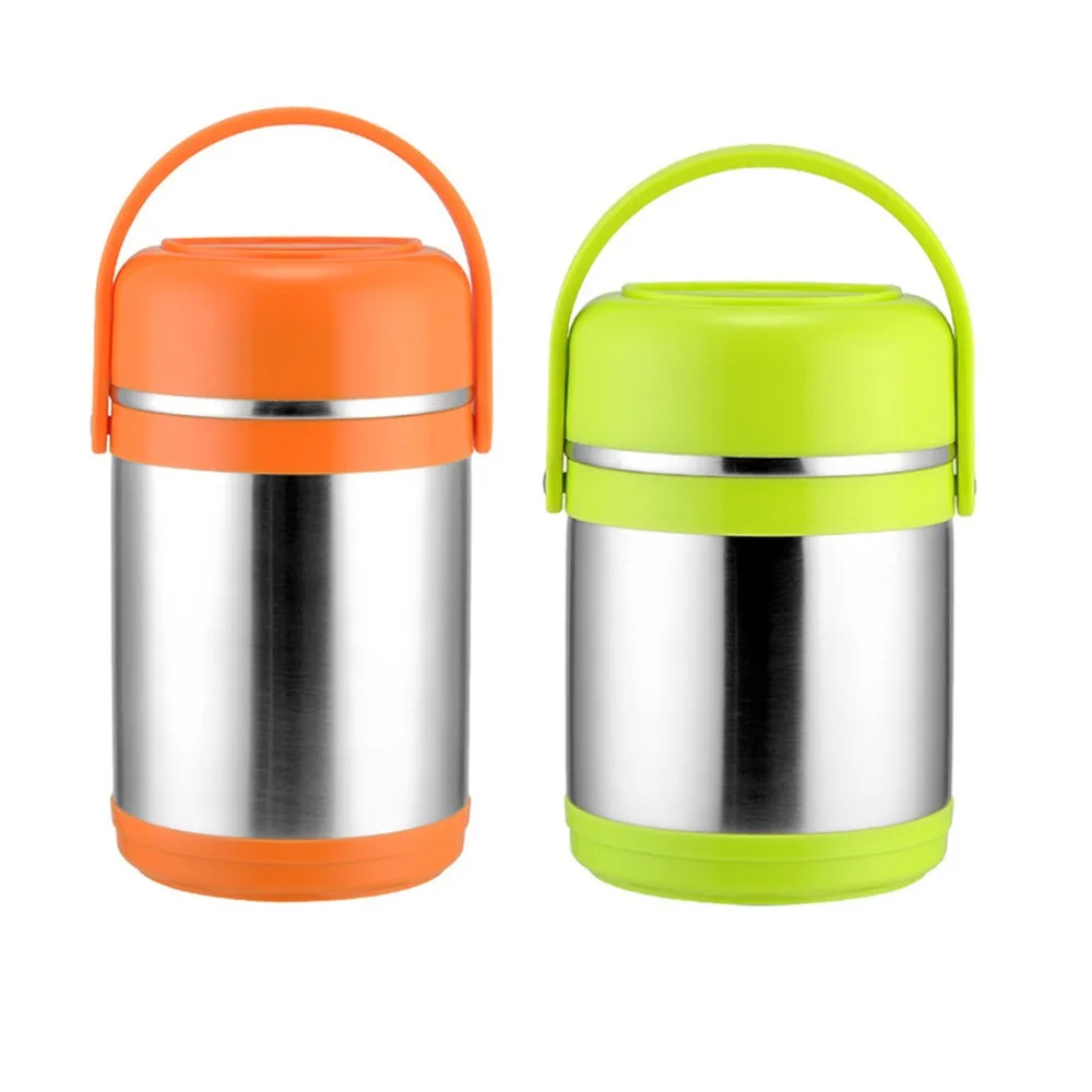 1/1.5L Capacity Stainless Steel Thermal Lunch Bento Box Food Storage Container Heat Insulation Barrels Vacuum Stew Pot
1/1.5L Capacity Stainless Steel Thermal Lunch Bento Box Food Storage Container Heat Insulation Barrels Vacuum Stew Pot