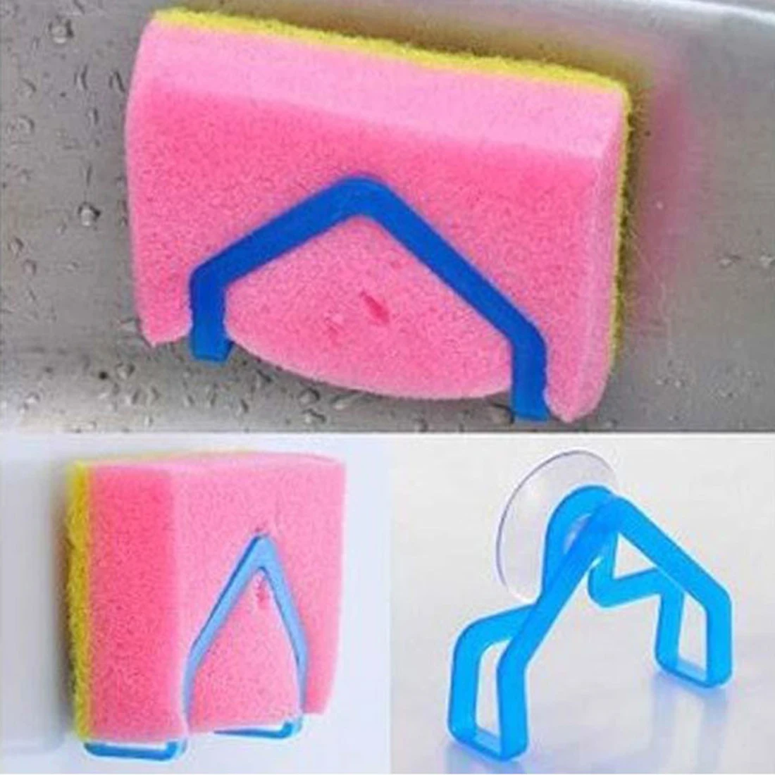 5pcs/Lot Plastic Sponge Holder Non-Folding Convenient Kitchen Sponge Holder Suction Cup Sink Tub Dish Cloth Rack
5pcs/Lot Plastic Sponge Holder Non-Folding Convenient Kitchen Sponge Holder Suction Cup Sink Tub Dish Cloth Rack