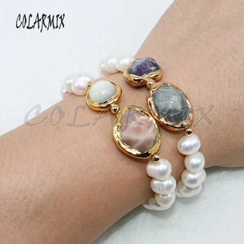5 pieces pearl bracelets beaded bracelets multi stone wholesale jewelry stone bracelets stone fashion jewelry for women 5006
5 pieces pearl bracelets beaded bracelets multi stone wholesale jewelry stone bracelets stone fashion jewelry for women 5006