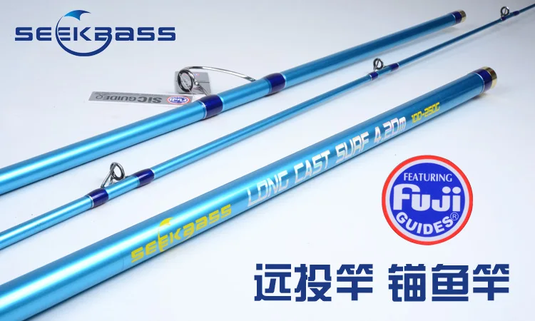 Seekbass Japan Quality Distance Throwing Rod Full Fuji Surf Rod