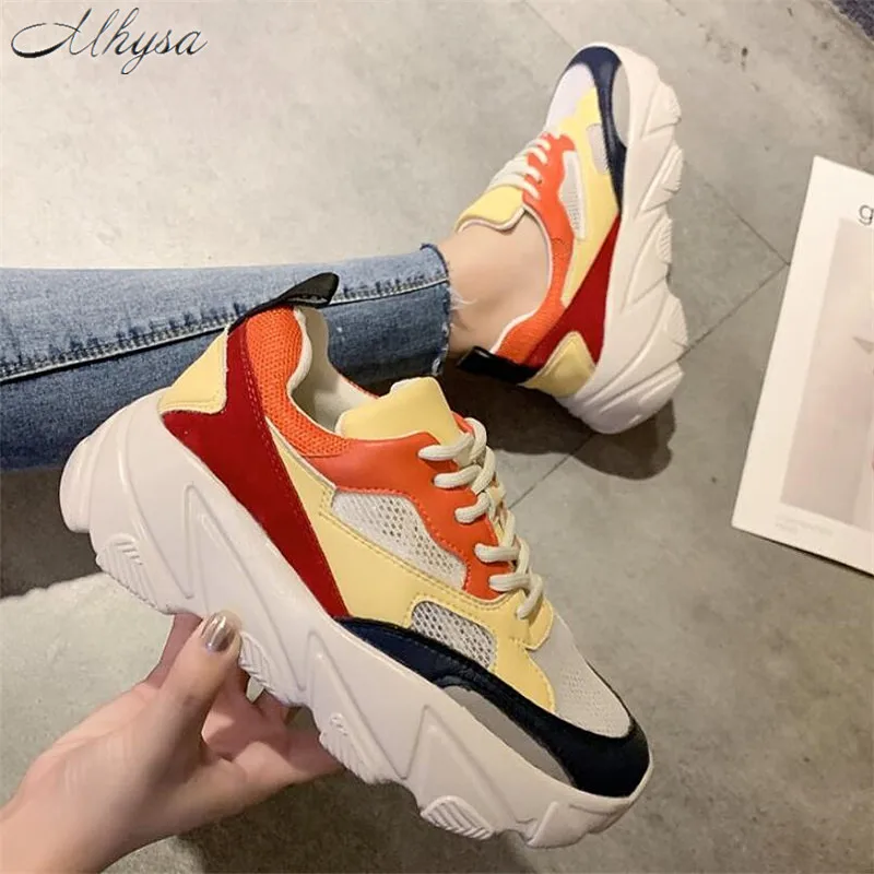 Mhysa 2019 Women Casual Shoes Autumn Mesh Women Shoes Platform Lace-Up Fashion Mixed colors Breathable Women Sneakers T1090
Mhysa 2019 Women Casual Shoes Autumn Mesh Women Shoes Platform Lace-Up Fashion Mixed colors Breathable Women Sneakers T1090