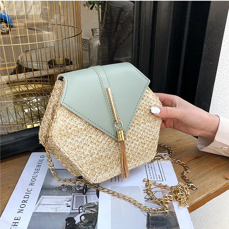 Handmade Woven Crossbody Bags for Women Straw Shoulder Bag Girls Summer Beach Rattan Bag Leather Bags for Travel Ladies
Handmade Woven Crossbody Bags for Women Straw Shoulder Bag Girls Summer Beach Rattan Bag Leather Bags for Travel Ladies