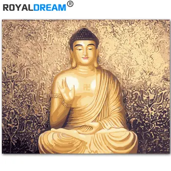 ROYALDREAM Golden Buddha DIY Painting By Numbers Kits Coloring Paint By Numbers Modern Wall Art Picture Gift
ROYALDREAM Golden Buddha DIY Painting By Numbers Kits Coloring Paint By Numbers Modern Wall Art Picture Gift
