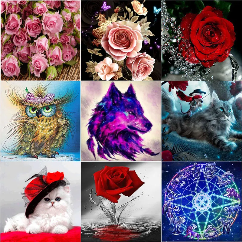 25 Patterns 5D Diamond Painting DIY Needlework Diamond Embroidery Home Decor Diamond Painting Cross Stitch Crafts
25 Patterns 5D Diamond Painting DIY Needlework Diamond Embroidery Home Decor Diamond Painting Cross Stitch Crafts
