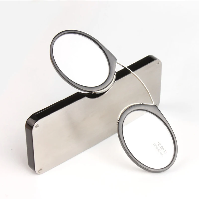 2018 black frame mini glasses TR90 clip nose reading glasses wallet glasses portable glasses case hot
2018 black frame mini glasses TR90 clip nose reading glasses wallet glasses portable glasses case hot