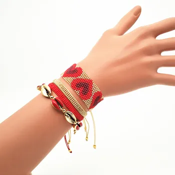 Go2boho Perles MIYUKI Bracelet Bohemian Pulseras Mujer 2019 Shell Summer Beach Jewelry Heart Bracelets Women Handmade Bileklik
Go2boho Perles MIYUKI Bracelet Bohemian Pulseras Mujer 2019 Shell Summer Beach Jewelry Heart Bracelets Women Handmade Bileklik