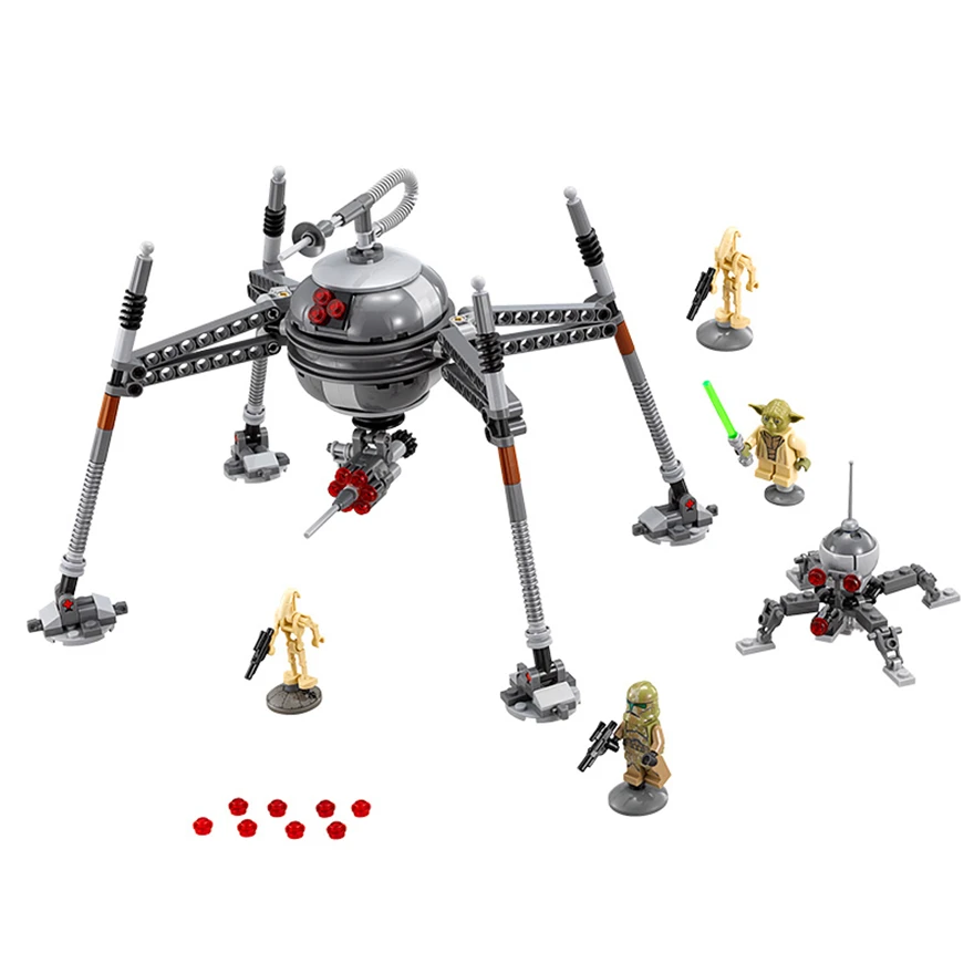 LEPIN 05025 Star Wars Homing Spider Droid Master Building Block 320Pcs Educational Construction Assemble Toys For Children
LEPIN 05025 Star Wars Homing Spider Droid Master Building Block 320Pcs Educational Construction Assemble Toys For Children