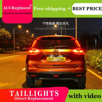 4PCS Car Styling for Nissan X-Trail Taillights 2014-2015 for X-Trail LED Tail Lamp+Turn Signal+Brake+Reverse LED light
4PCS Car Styling for Nissan X-Trail Taillights 2014-2015 for X-Trail LED Tail Lamp+Turn Signal+Brake+Reverse LED light