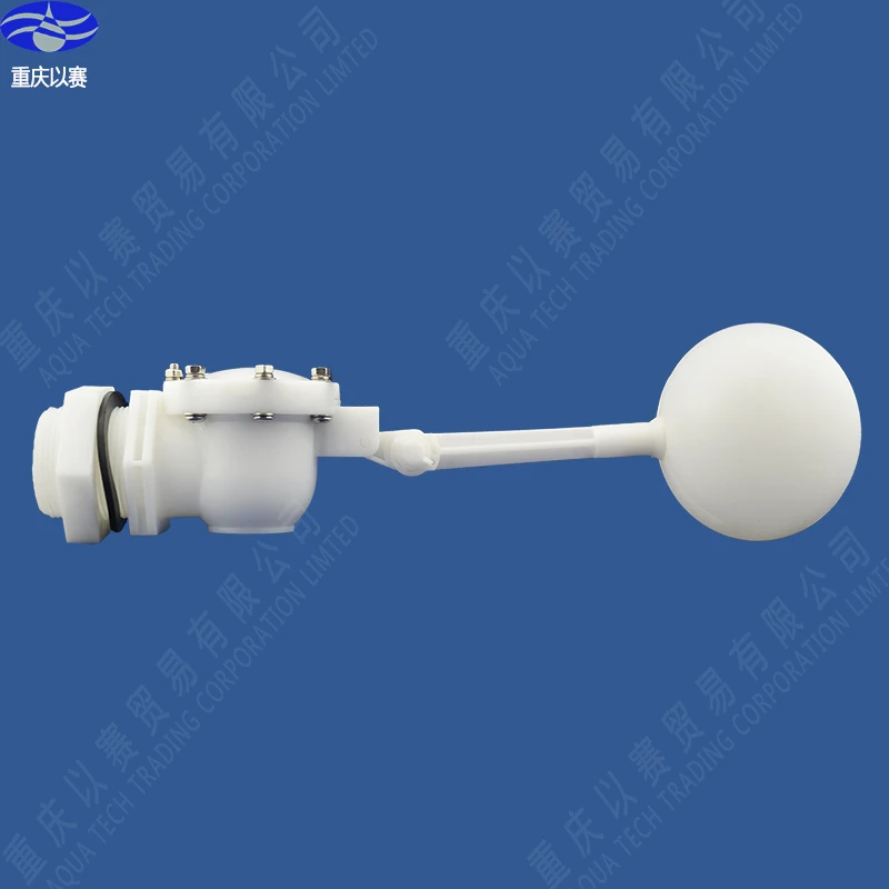 1"1/2 plastic float valve, plastic float valve, dismantable float valve,water hammer proof.
1"1/2 plastic float valve, plastic float valve, dismantable float valve,water hammer proof.