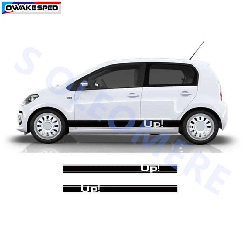 For Volkswagen UP E-up 4 Door Side Skirt Stripes Sticker Car Body Customized Vinyl Decal Sport Styling Exterior Accessories
For Volkswagen UP E-up 4 Door Side Skirt Stripes Sticker Car Body Customized Vinyl Decal Sport Styling Exterior Accessories