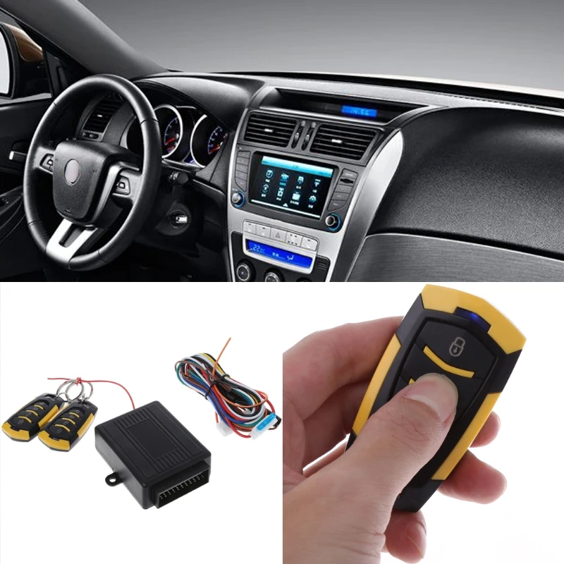 12V VH13P Universal Car Keyless Entry System Central Automatic Locking Remote Control Kit Remote control of trunk opening
12V VH13P Universal Car Keyless Entry System Central Automatic Locking Remote Control Kit Remote control of trunk opening