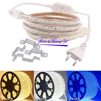 AC 220V Led strip light 3014 120LED/m waterproof white with EU plug 50M-100M
AC 220V Led strip light 3014 120LED/m waterproof white with EU plug 50M-100M