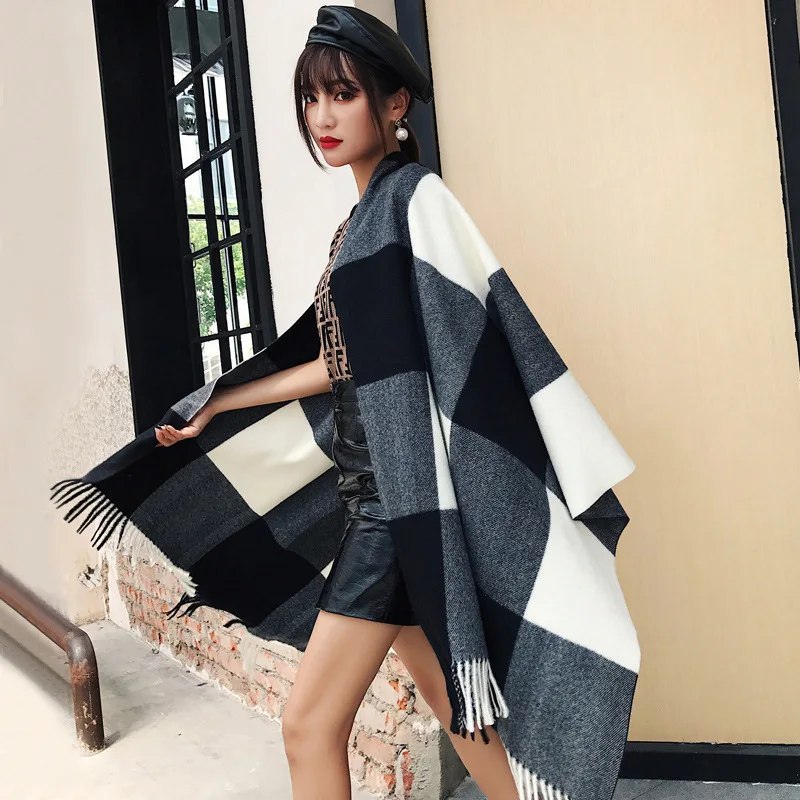 SUMEIKE Winter Scarf Fashion Women Scarf Luxury Plaid Cashmere Women Warm Scarves Wraps
SUMEIKE Winter Scarf Fashion Women Scarf Luxury Plaid Cashmere Women Warm Scarves Wraps