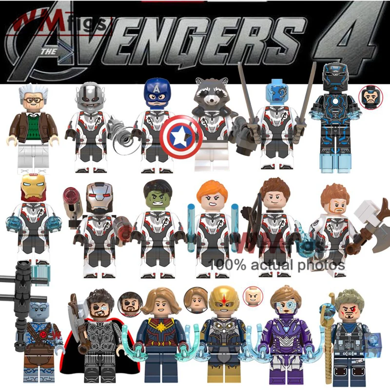 Captain Marvel Legoings Avengers 4 Endgame Iron Man Thor Hulk Rocket Raccoon Antman Nebula Building Blocks Toys Children Gift
Captain Marvel Legoings Avengers 4 Endgame Iron Man Thor Hulk Rocket Raccoon Antman Nebula Building Blocks Toys Children Gift