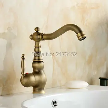 Free Shipping Deck Mounted Antique Brass Bathroom Faucet Long Mouth Swivel Brass Basin Sink Mixer Tap A-041
Free Shipping Deck Mounted Antique Brass Bathroom Faucet Long Mouth Swivel Brass Basin Sink Mixer Tap A-041