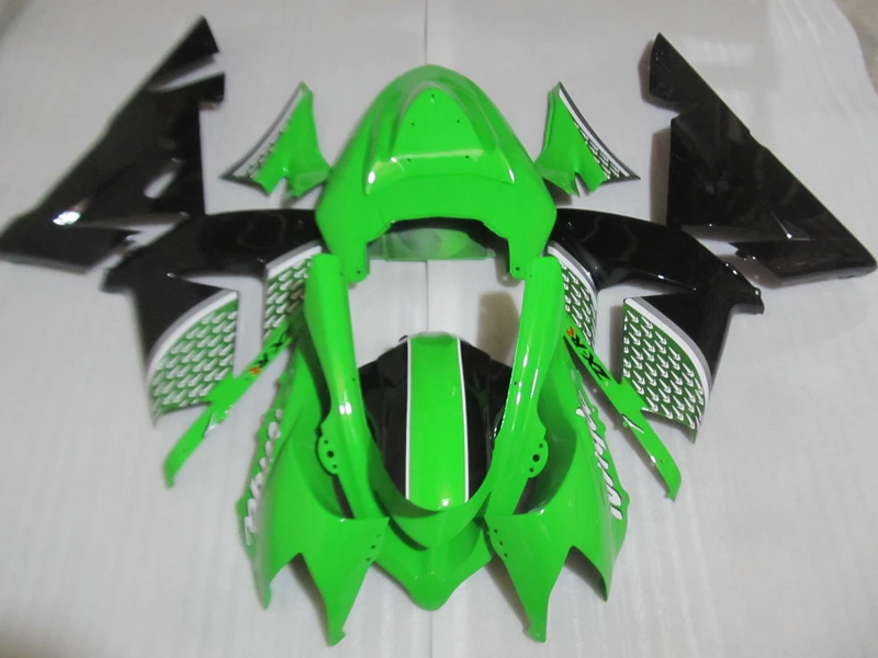 Custom painted Fairing kits for Kawasaki ZX10R 2004 2005 NINJA ZX-10R 04 05 black green aftermarket fairings set YV22
Custom painted Fairing kits for Kawasaki ZX10R 2004 2005 NINJA ZX-10R 04 05 black green aftermarket fairings set YV22