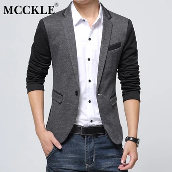 MCCKLE Fashion Casual Men Blazer Cotton Slim Korea Style Suit Blazer Masculino Male Suits Jacket Blazers Men Plus Size M-6XL
MCCKLE Fashion Casual Men Blazer Cotton Slim Korea Style Suit Blazer Masculino Male Suits Jacket Blazers Men Plus Size M-6XL
