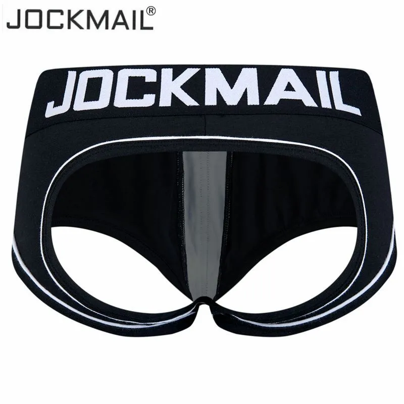 Модный бренд JOCKMAIL сексуальное открытое Мужское нижнее белье с открытой спиной