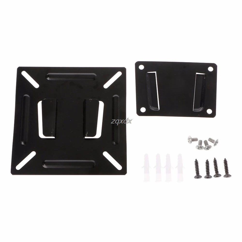 12 - 24 Inch TV Monitor Flat Screen PLASMA VESA 75/100 LCD LED TV Wall Mount Bracket Flat Panel TV Holder Stand Bracket JUL02
12 - 24 Inch TV Monitor Flat Screen PLASMA VESA 75/100 LCD LED TV Wall Mount Bracket Flat Panel TV Holder Stand Bracket JUL02