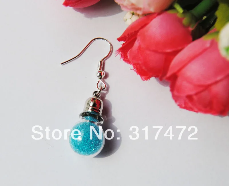 one paris/lot tinny glass bottle glass vial pendant tools craft DIY glass wish bottle dangle earring(not includ fillers
one paris/lot tinny glass bottle glass vial pendant tools craft DIY glass wish bottle dangle earring(not includ fillers