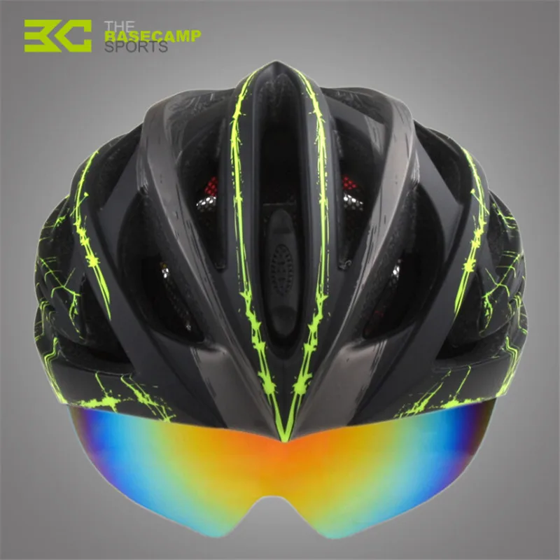 Basecamp Ultralight Cycling Helmet Casco Ciclismo Integrally-molded Bicycle Helmet MTB Bike Helmet With 3 Lens BC-018
Basecamp Ultralight Cycling Helmet Casco Ciclismo Integrally-molded Bicycle Helmet MTB Bike Helmet With 3 Lens BC-018