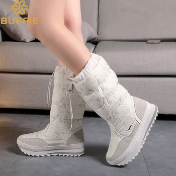 Knee-High Girls winter boots shoe white colour zipper up 2019 new season top quality soft warm fur free shipping teenager female
Knee-High Girls winter boots shoe white colour zipper up 2019 new season top quality soft warm fur free shipping teenager female