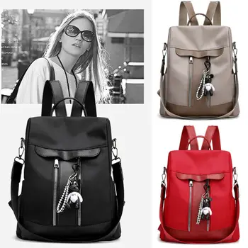 Women Backpack Anti-theft Daypack Casual Travel Backpack Schoolbag Rucksack School Shoulder Bag Black/Brown
Women Backpack Anti-theft Daypack Casual Travel Backpack Schoolbag Rucksack School Shoulder Bag Black/Brown