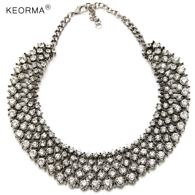 KEORMA Classic Kate Princess Middleton Luxury High Quality Rhinestone Statement Necklaces & pendants Choker Jewelry NK100
KEORMA Classic Kate Princess Middleton Luxury High Quality Rhinestone Statement Necklaces & pendants Choker Jewelry NK100